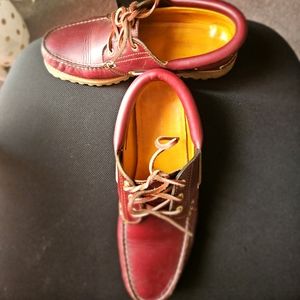 Timberland Men's 3-Eye Lug Handsewn Boat Shoes